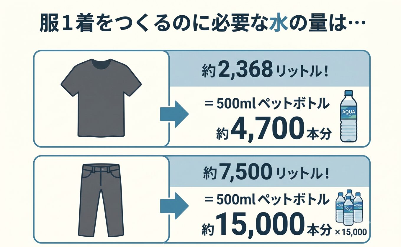 環境省「SUSTAINABLE FASHION」を参考に、サステナビリティハブ編集部で作成