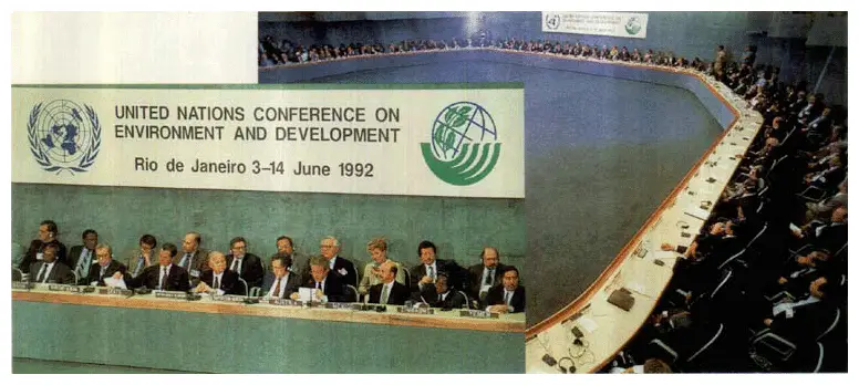 1992年に開催の地球サミット